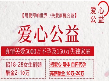 焦作捐卵助孕生子 爱心志愿者招募